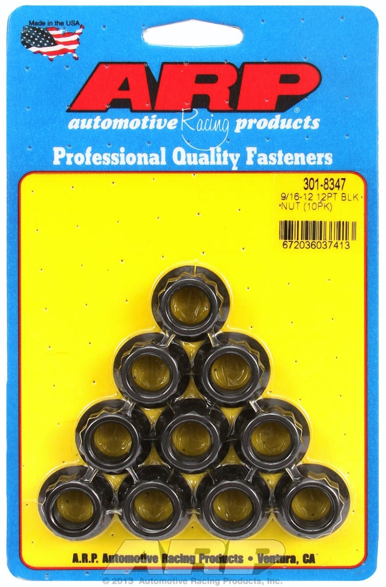 ARP 301-8347 7/16-12 12 pt Nut Kit