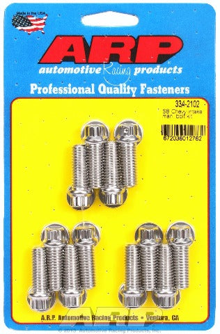 ARP 334-2102 Intake Mainfold Bolt Kit