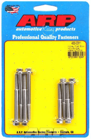 ARP 400-0311 Carburetor Float Bowl Bolt Kit