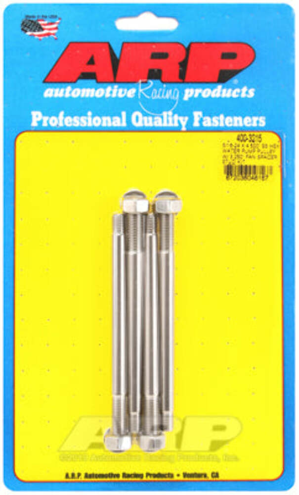 ARP 400-3215 Hex water pump pulley w/ 3.250 fan spacer stud kit