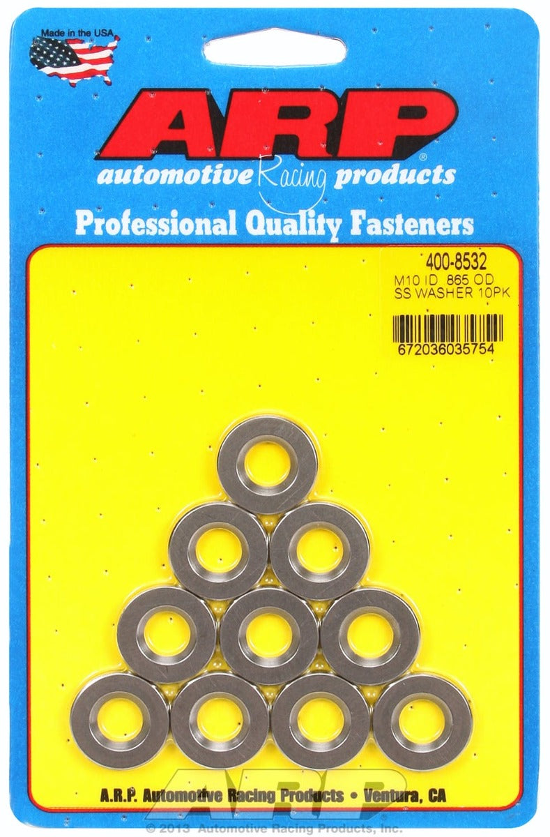 ARP 400-8532 M10 ID .865 OD SS washers