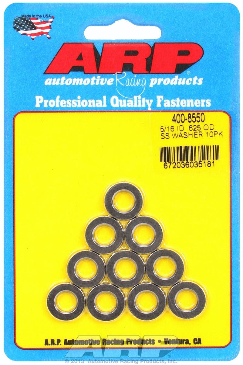 ARP 400-8550 5/16ID .625OD SS washers