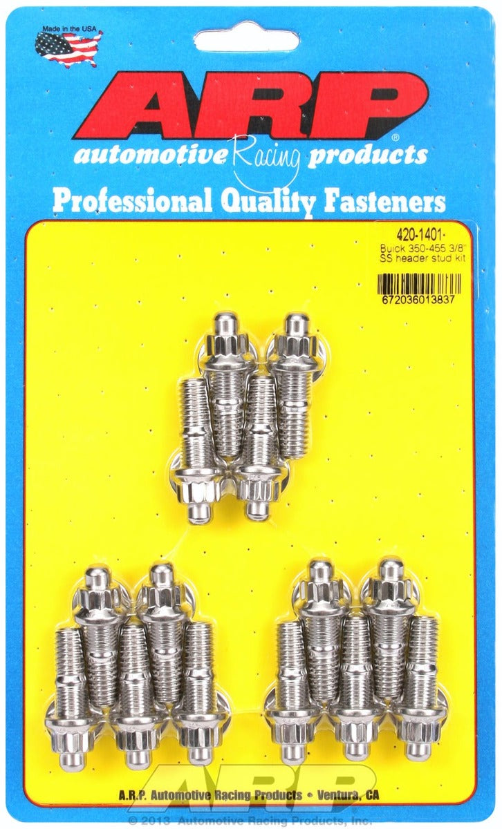 ARP 420-1401 Stainless Steel header stud kit