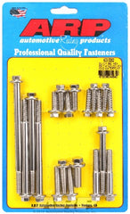 ARP 420-3202 Stainless Steel hex timing cover and water pump bolt kit