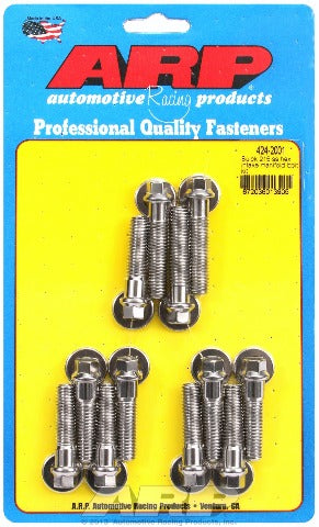 ARP 424-2001 Stainless Steel hex intake manifold bolt kit