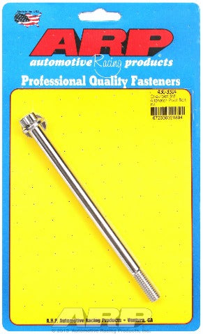 ARP 430-3304 Stainless Steel 12pt alternator pivot bolt kit