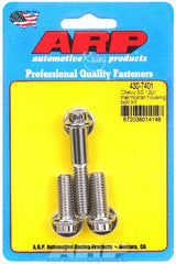 ARP 430-7401 Stainless Steel 12pt thermostat housing bolt kit