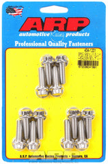 ARP 434-1201 1/4 flange Stainless Steel 12pt header bolt kit