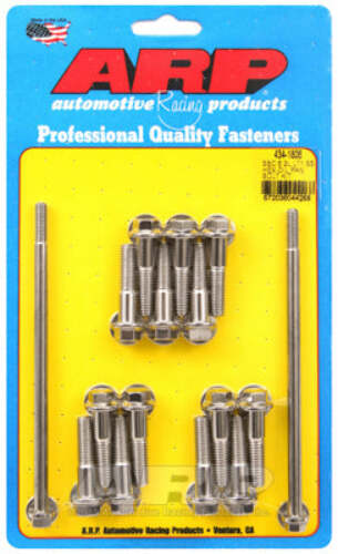 ARP 434-1806 6.2L Stainless Steel hex oil pan bolt kit
