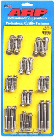 ARP 434-2004 Tuned Port complete Stainless Steel hex intake manifold bolt kit