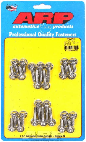 ARP 434-2301 Stainless Steel 12pt coil bracket bolt kit