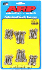 ARP 434-2301 Stainless Steel 12pt coil bracket bolt kit