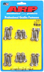 ARP 434-2302 Stainless Steel hex coil bracket bolt kit