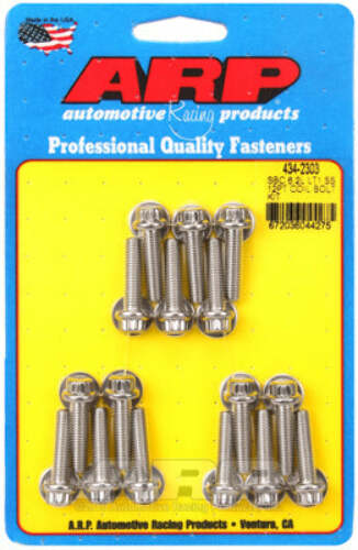 ARP 434-2303 6.2L Stainless Steel 12pt coil bolt kit