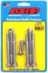 ARP 434-3201 Stainless Steel hex water pump bolts w/thermostat housing bolts kit