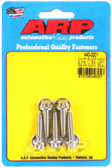 ARP 440-0001 Stainless Steel 12pt rear main seal plate bolt kit