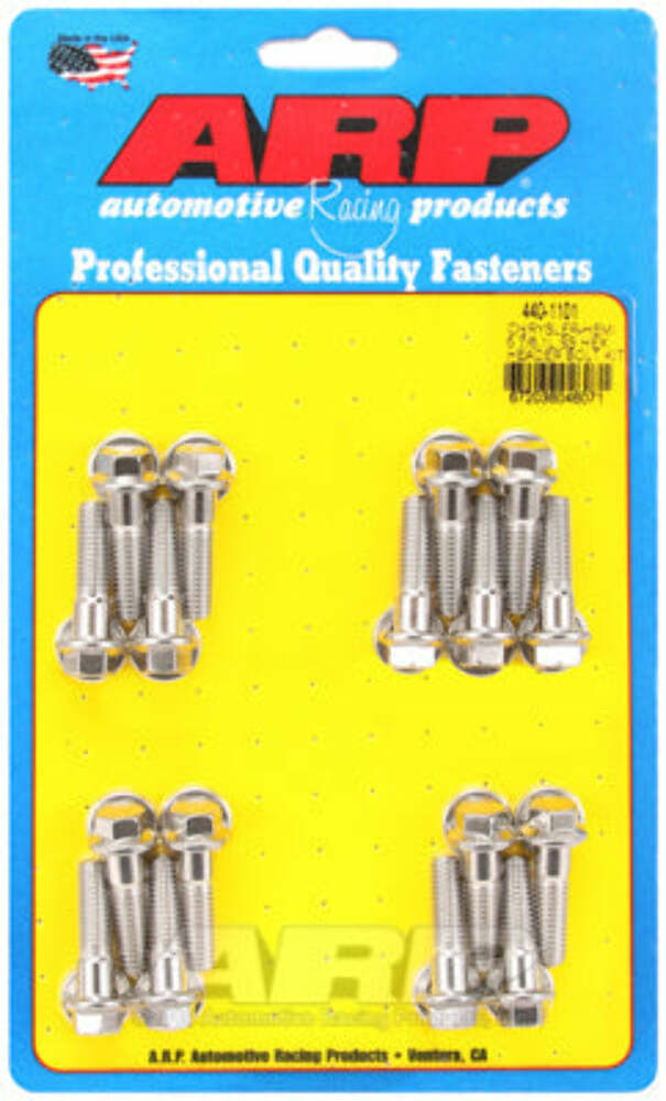 ARP 440-1101 Stainless Steel hex header bolt kit