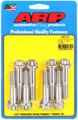 ARP 440-3101 Stainless Steel 12pt motor mount bolt kit