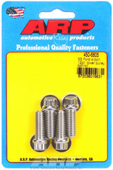 ARP 450-6805 Stainless Steel 4-bolt 12pt lower pulley bolt kit