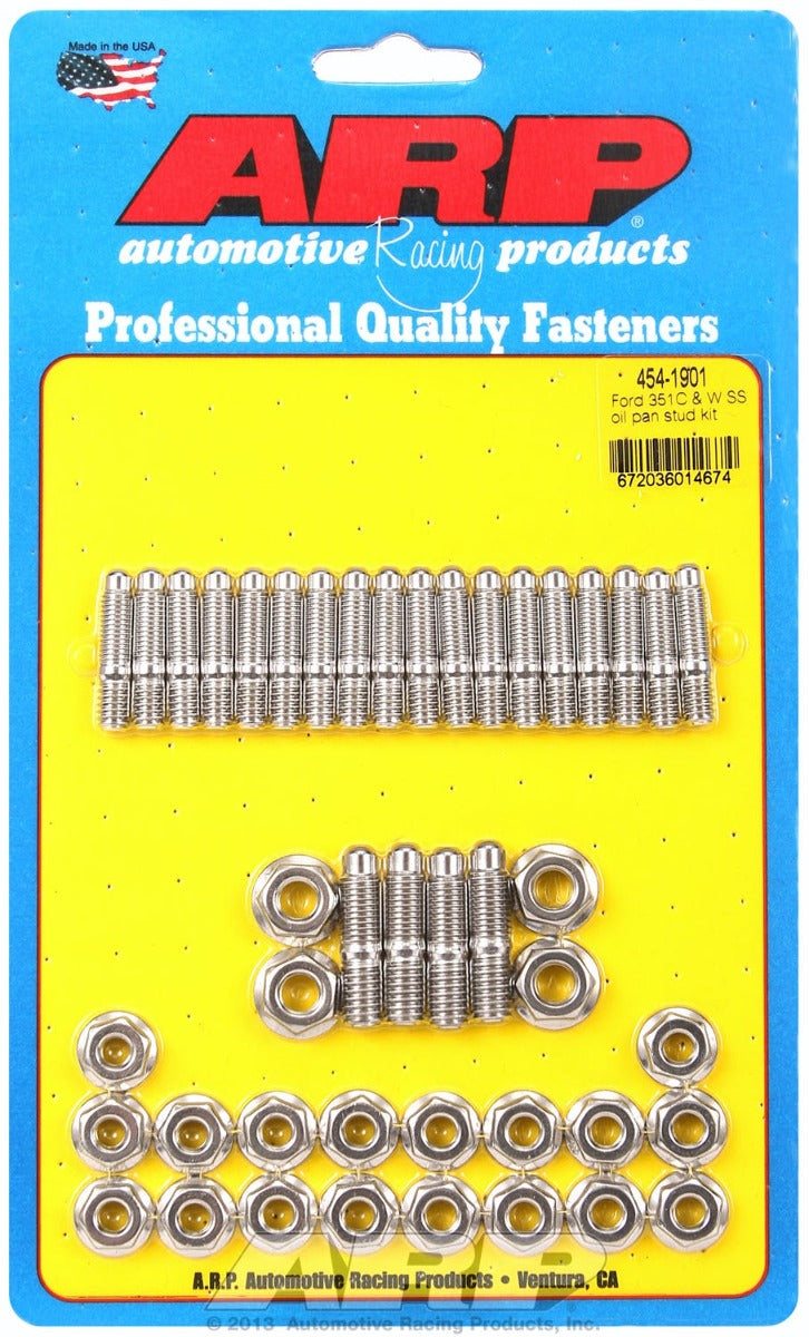 ARP 454-1901 Stainless Steel oil pan stud kit