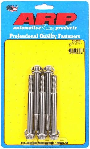 ARP 615-3750 3/8-16 x 3.750 12pt 7/16 wrenching SS bolts