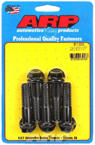 ARP 617-2000 1/2-13 x 2.000 hex black oxide bolts