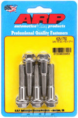 ARP 625-1750 3/8-16 x 1.750 hex 7/16 wrenching SS bolts