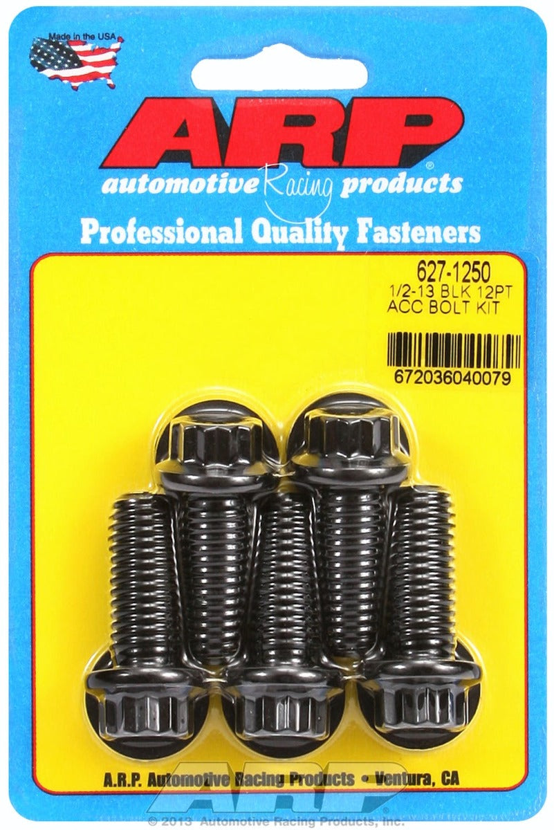 ARP 627-1250 1/2-13 x 1.250 12pt black oxide bolts