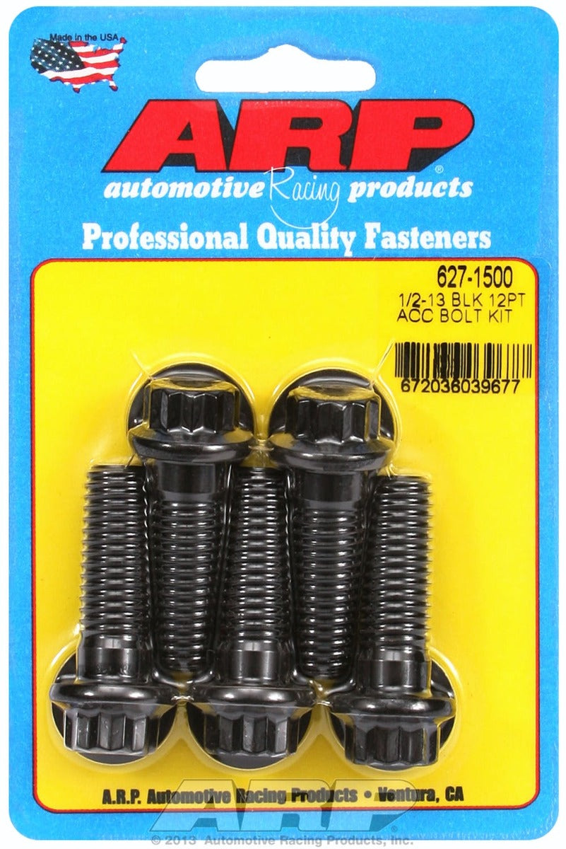 ARP 627-1500 1/2-13 x 1.500 12pt black oxide bolts