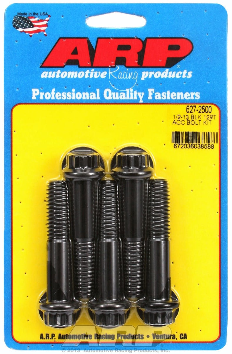 ARP 627-2500 1/2-13 x 2.500 12pt black oxide bolts