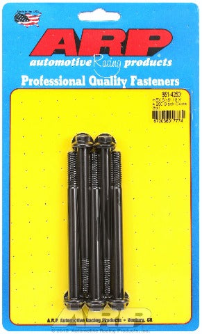 ARP 651-4250 5/16-18 X 4.250 hex black oxide bolts