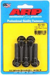 ARP 652-1500 3/8-16 X 1.500 hex black oxide bolts