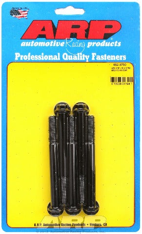 ARP 652-3750 3/8-16 X 3.750 hex black oxide bolts