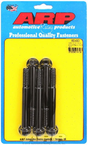 ARP 653-4000 7/16-14 X 4.000 hex black oxide bolts