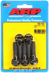 ARP 654-1500 3/8-16 x 1.500 hex 7/16 wrenching black oxide bolts