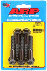 ARP 654-2000 3/8-16 x 2.000 hex 7/16 wrenching black oxide bolts