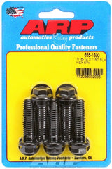 ARP 655-1500 7/16-14 X 1.500 hex 1/2 wrenching black oxide bolts