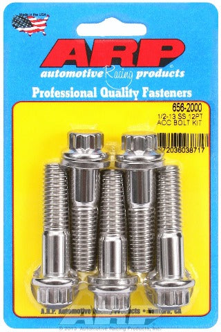 ARP 656-2000 1/2-13 x 2.000 12pt SS bolts