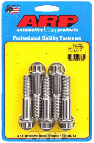 ARP 656-2250 1/2-13 x 2.250 12pt SS bolts