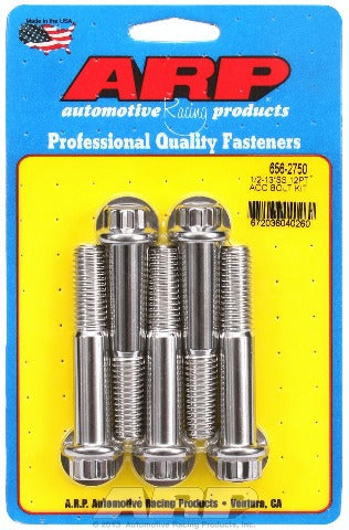 ARP 656-2750 1/2-13 x 2.750 12pt SS bolts