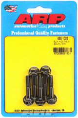 ARP 660-1003 M6 x 1.00 x 30 hex black oxide bolts
