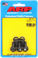 ARP 661-1017 M8 x 1.25 x 16 hex black oxide bolts