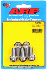 ARP 713-0750 3/8-24 x .750 12pt SS bolts