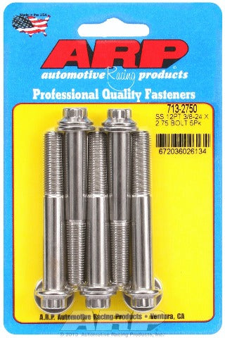 ARP 713-2750 3/8-24 x 2.750 12pt SS bolts