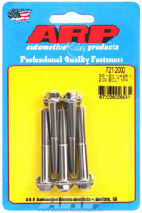 ARP 721-2000 1/4-28 x 2.000 hex SS bolts