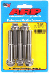 ARP 725-2500 3/8-24 x 2.500 hex 7/16 wrenching SS bolts