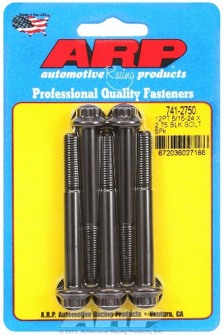 ARP 741-2750 5/16-24 x 2.750 12pt black oxide bolts