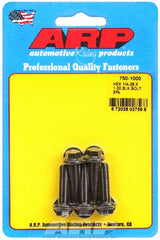 ARP 750-1000 1/4-28 x 1.000 hex black oxide bolts
