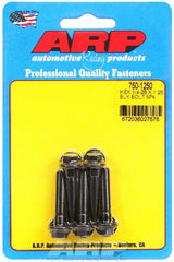 ARP 750-1250 1/4-28 x 1.250 hex black oxide bolts
