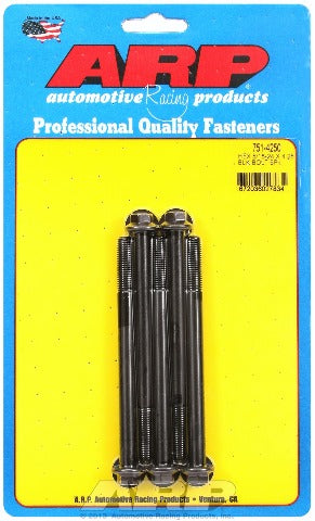 ARP 751-4250 5/16-24 x 4.250 hex black oxide bolts